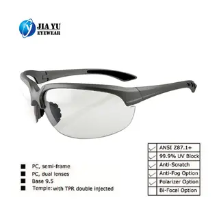 Designer Industrial ANSI Z87.1  Anti Scratch Polarized En166 Safety Glasses